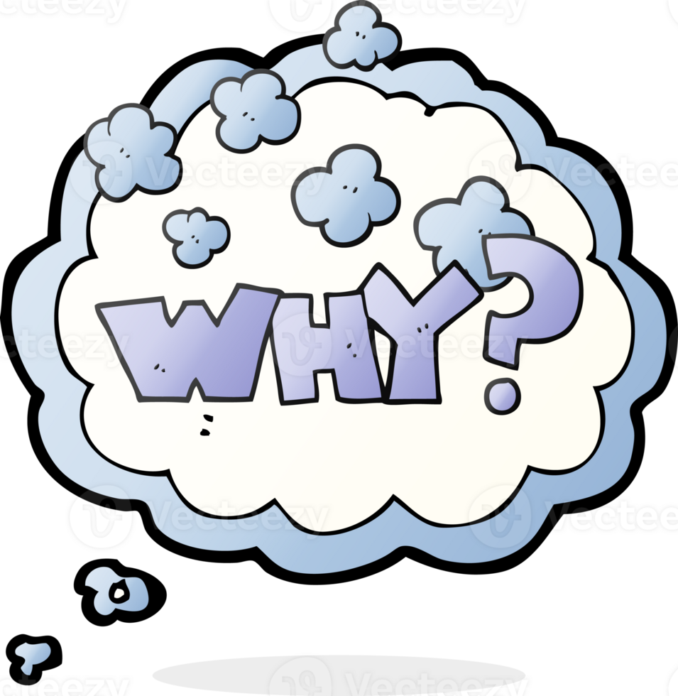 drawn thought bubble cartoon shout WHY png