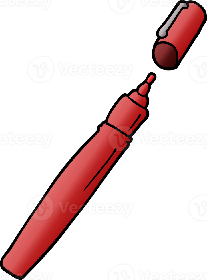 cartoon doodle pen png