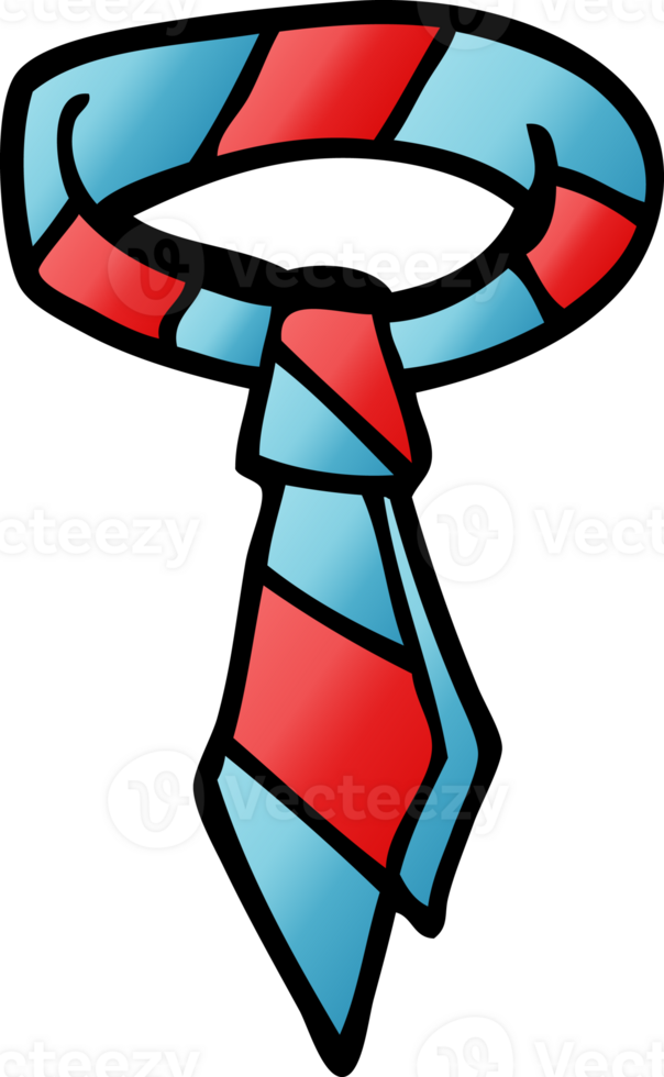 cartoon doodle office tie png