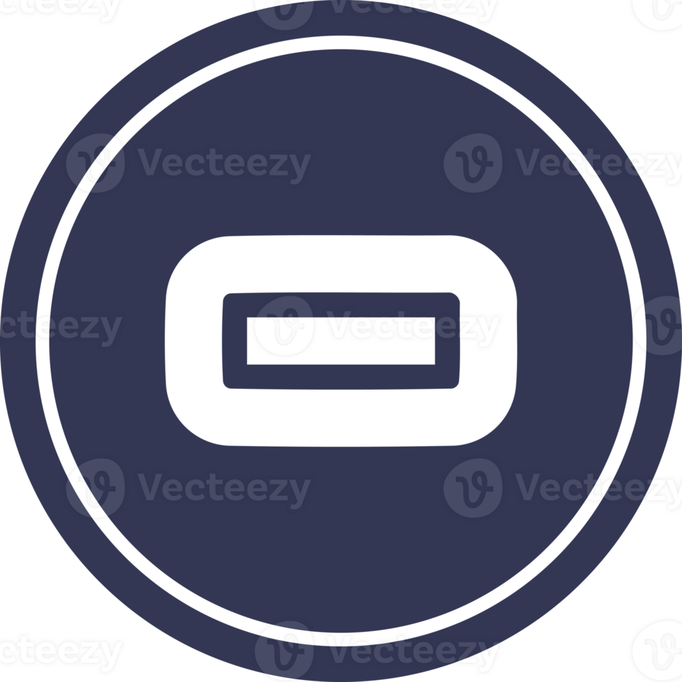 subtraction symbol circular icon symbol png