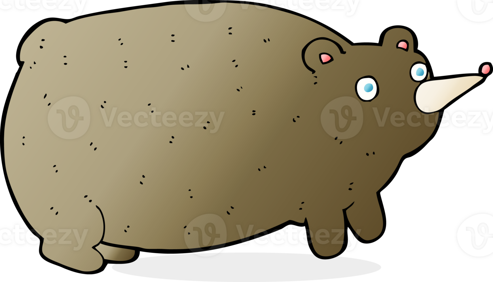 funny cartoon bear png
