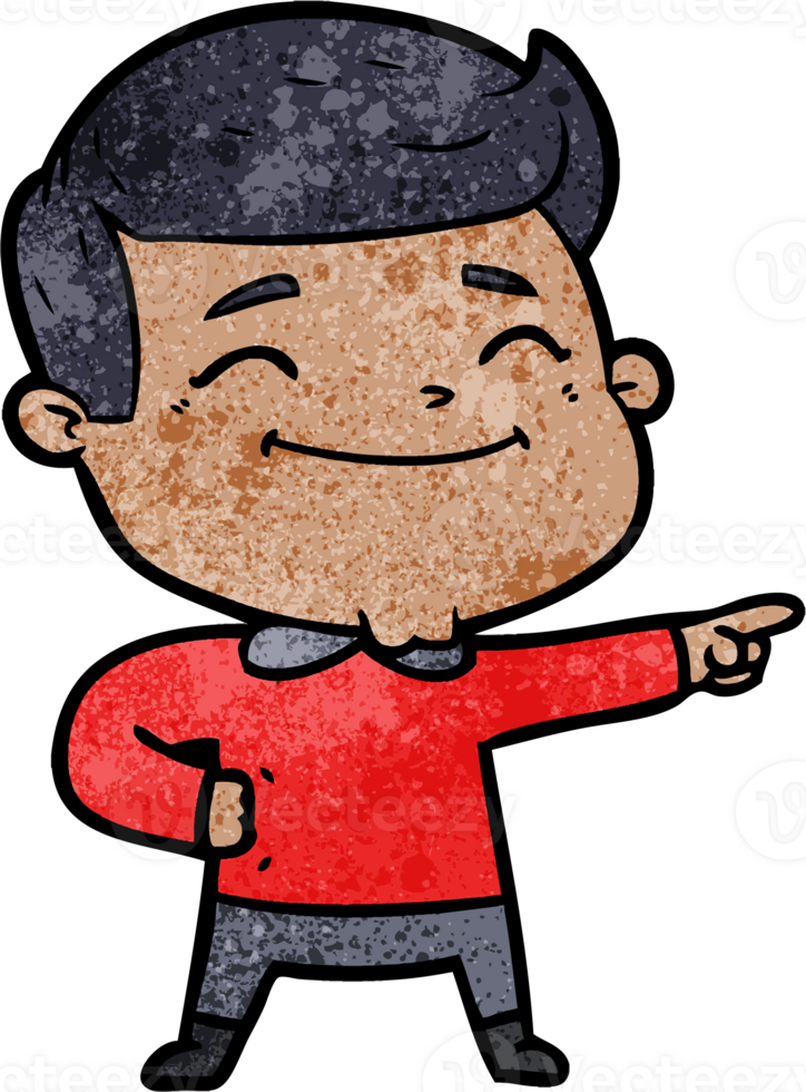 happy cartoon man png