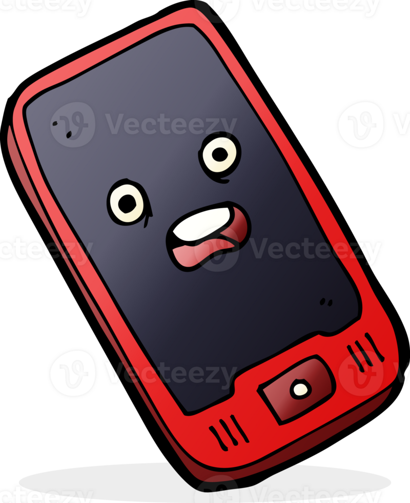cartoon mobile phone png