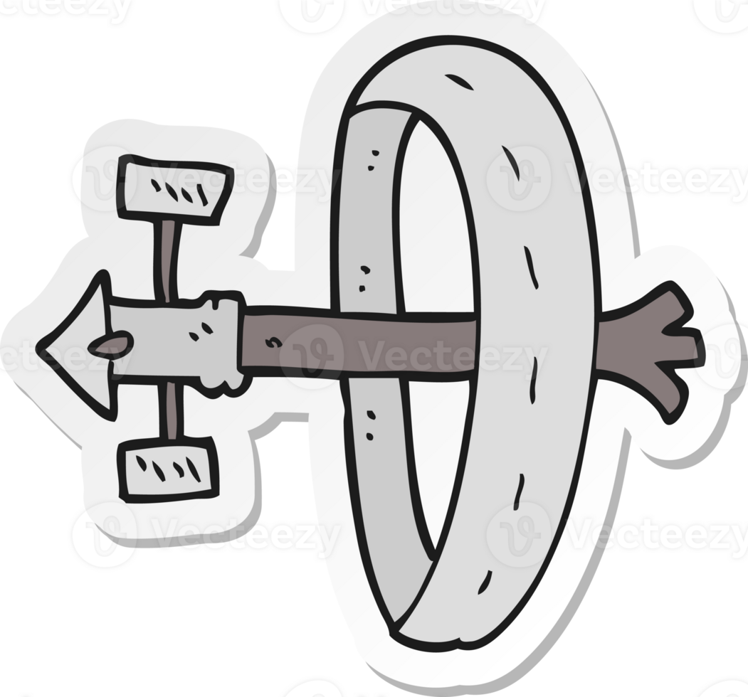 sticker of a cartoon space station png