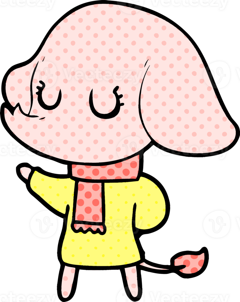 cute cartoon elephant png