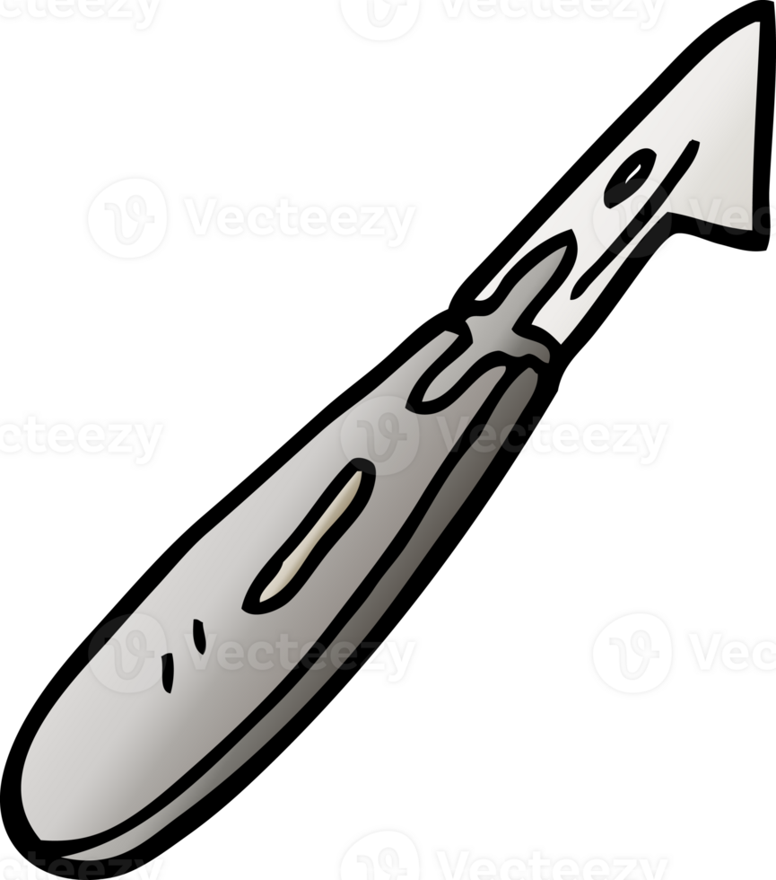 png gradient illustration cartoon craft knife