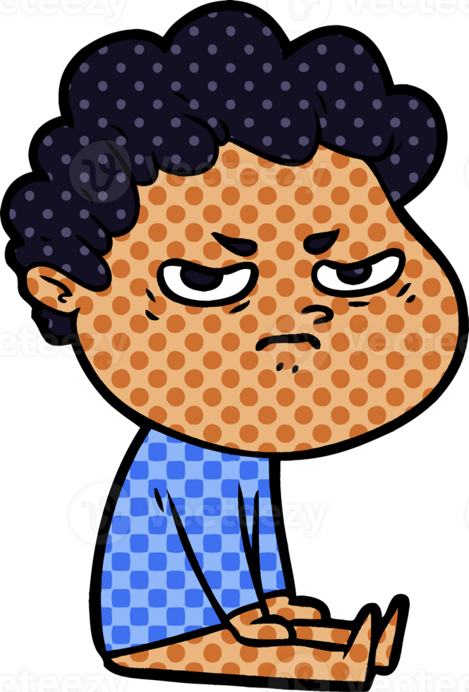 cartoon angry man png