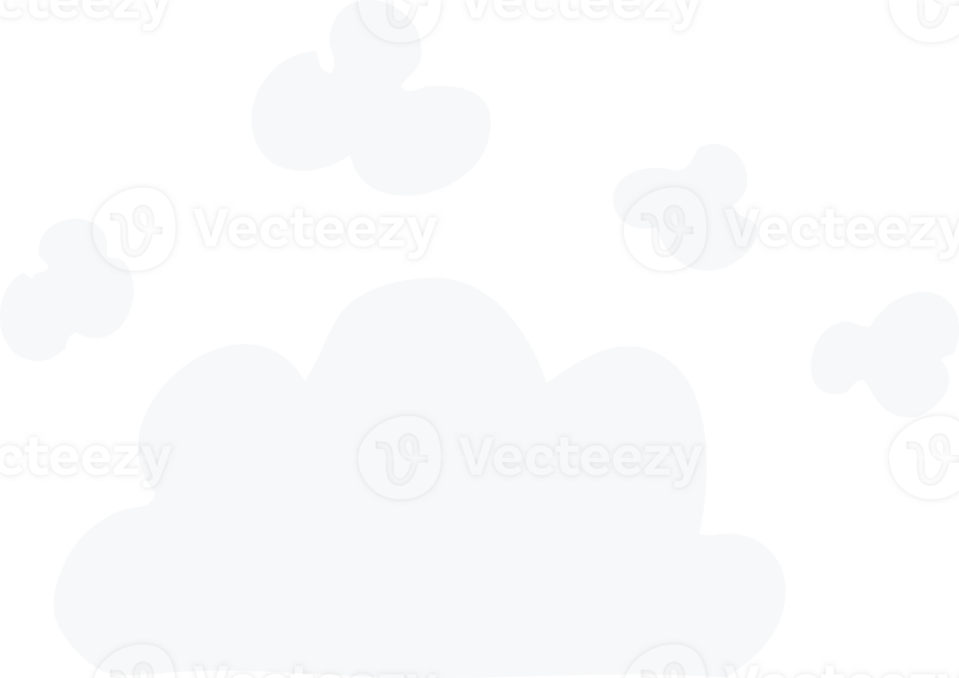 cartoon doodle weather cloud png