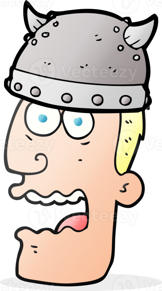 drawn cartoon screaming warrior man png