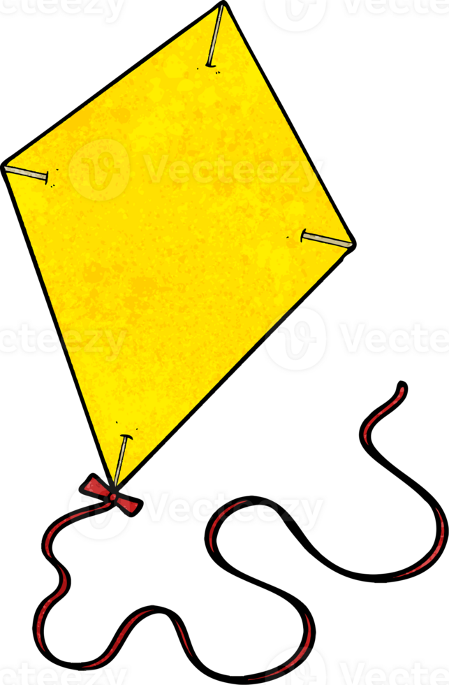 cartoon flying kite png
