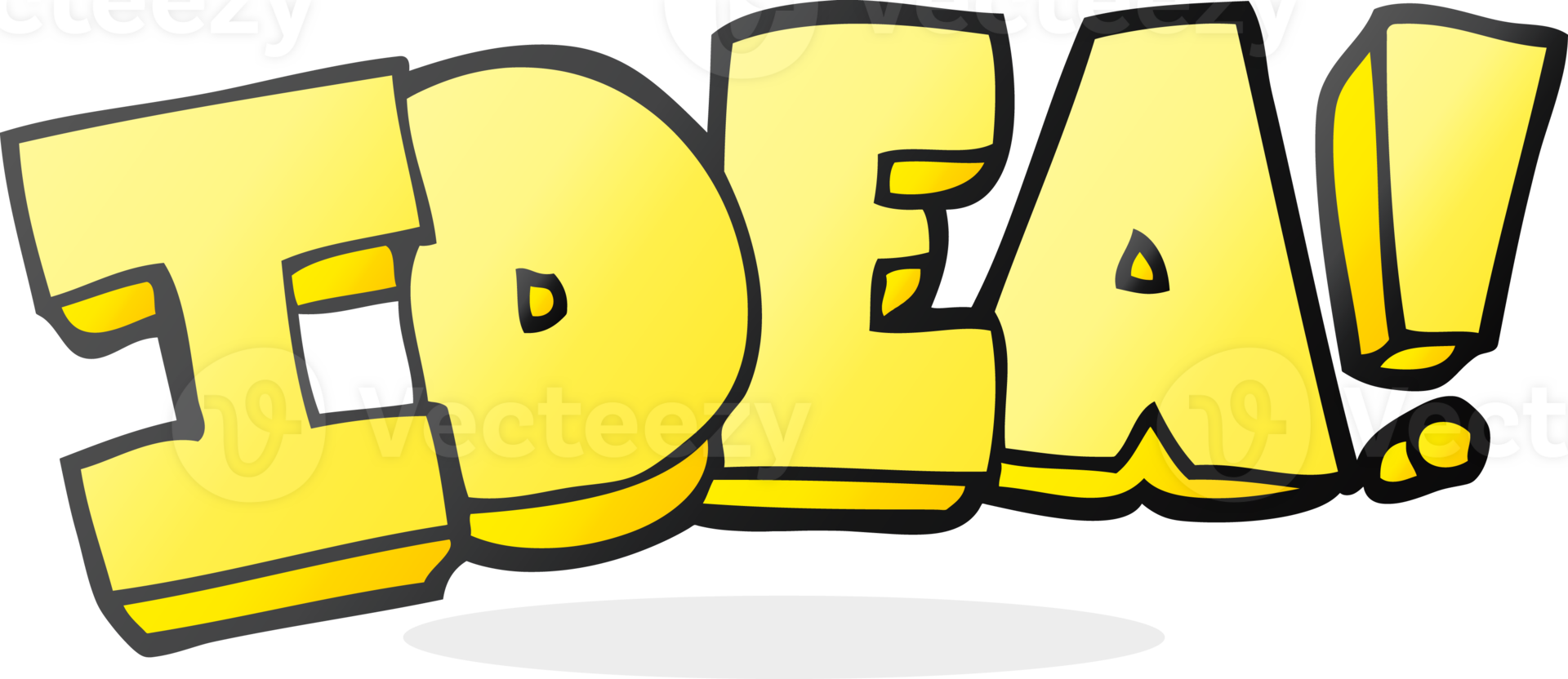 drawn cartoon idea symbol png