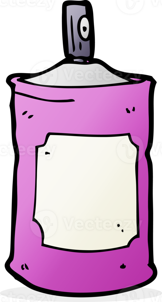cartoon spray can png