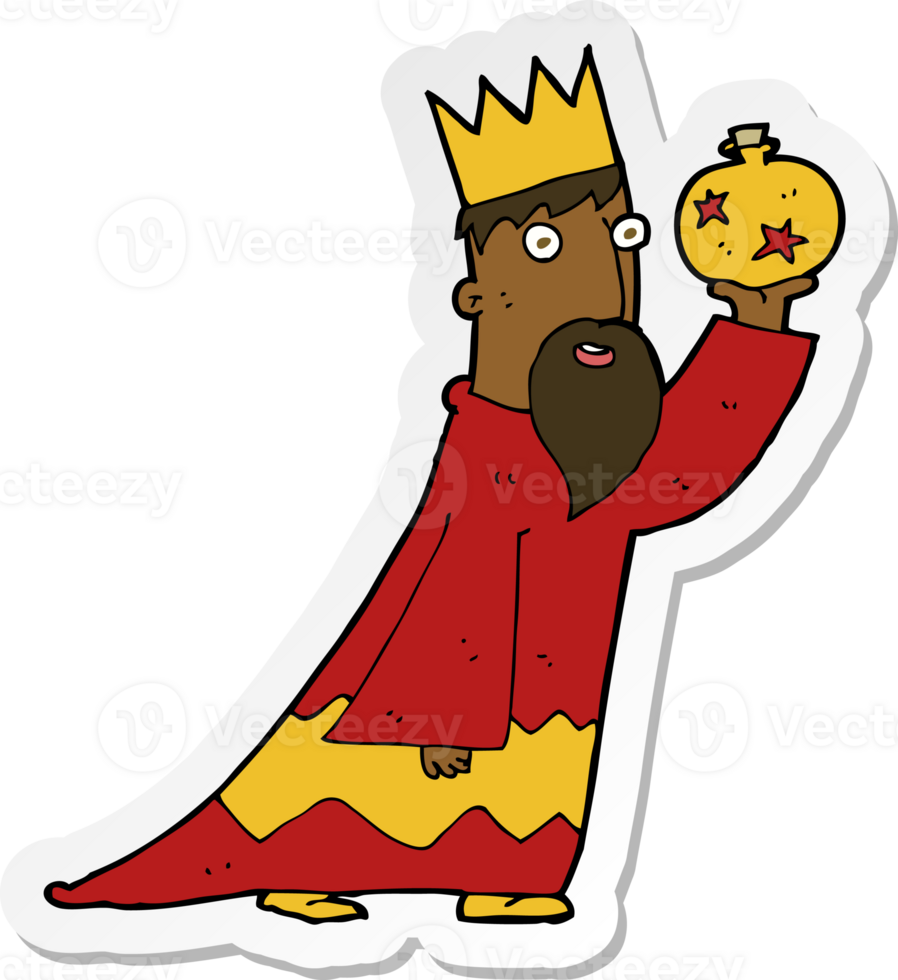 sticker of a one of the three wise men png