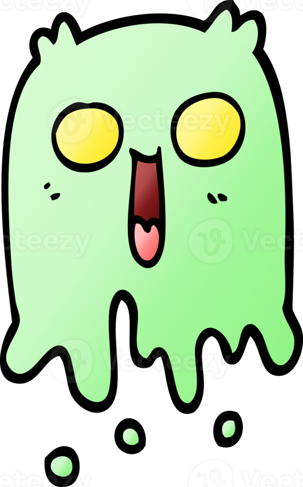 png gradient illustration cartoon spooky ghost