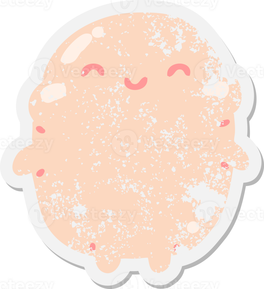 cartoon human grunge sticker png