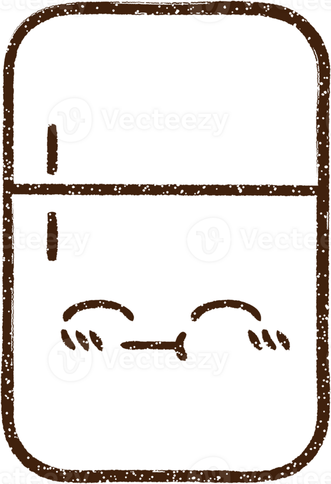 Refrigerator Charcoal Drawing png