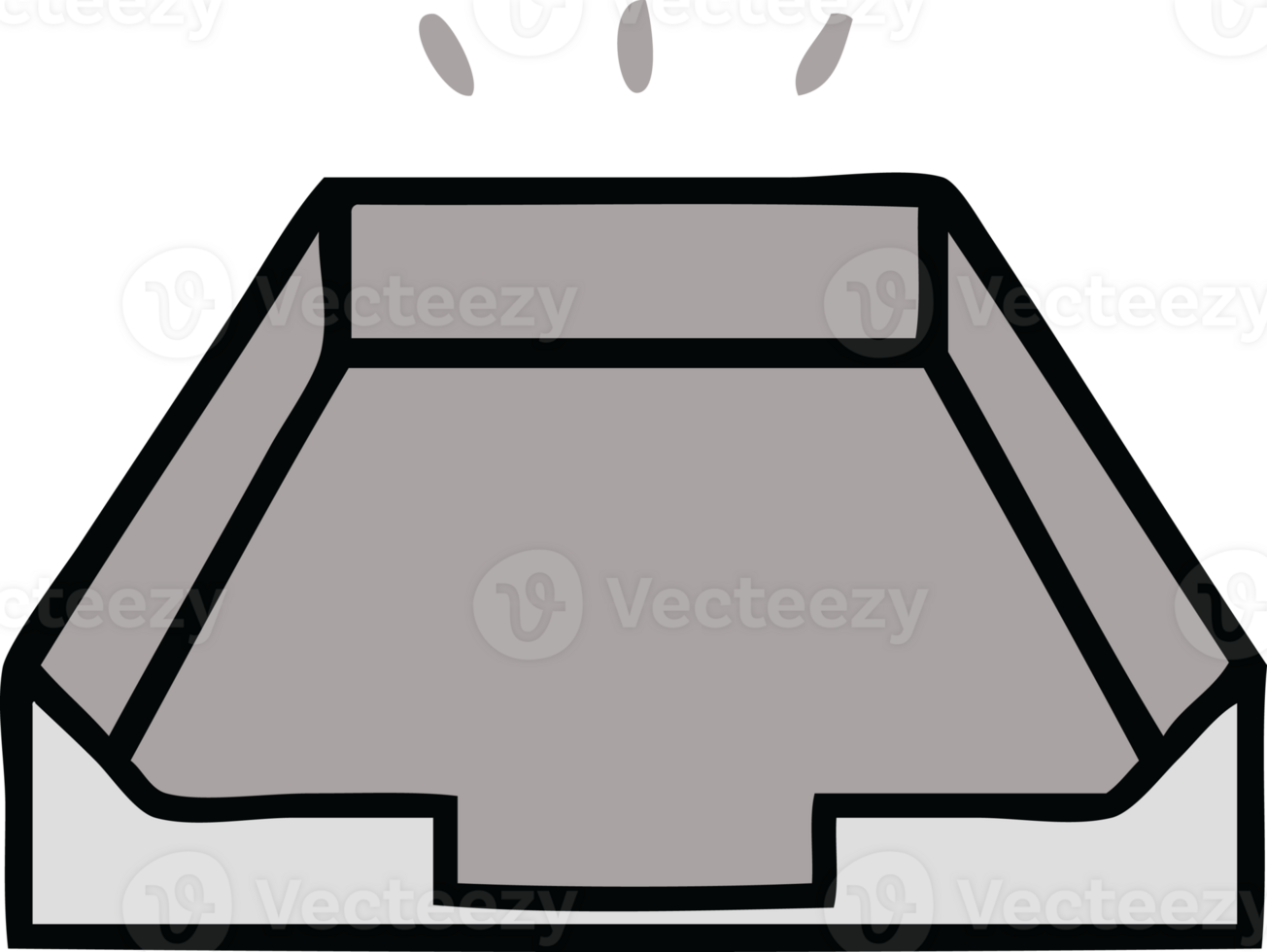 cute cartoon of a in box png