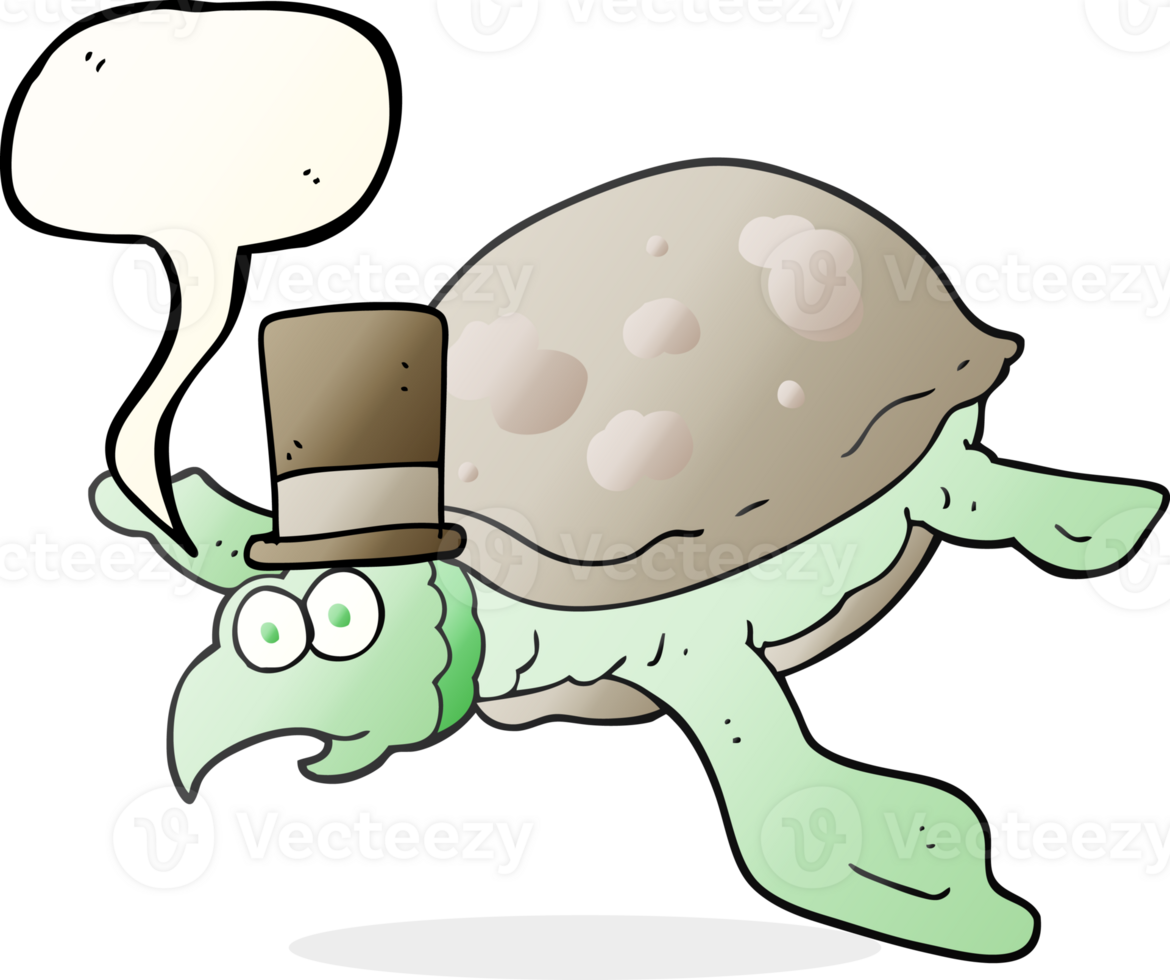 drawn speech bubble cartoon turtle png