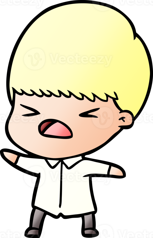 cartoon stressed man png