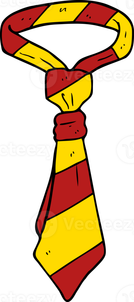cartoon office tie png