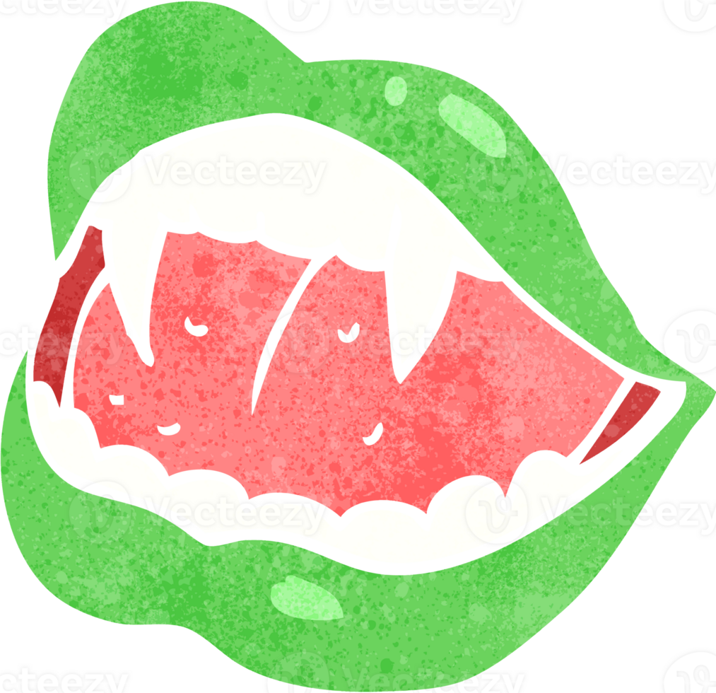 cartoon vampire lips png