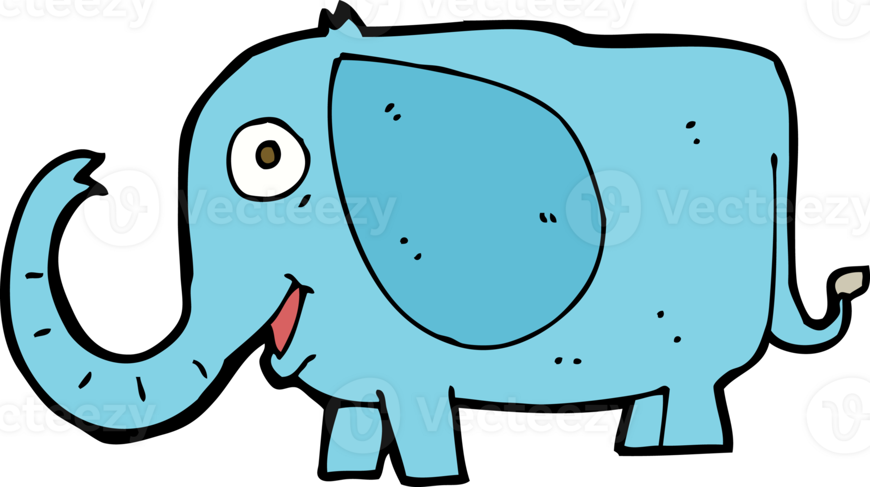 elefante de desenho animado png