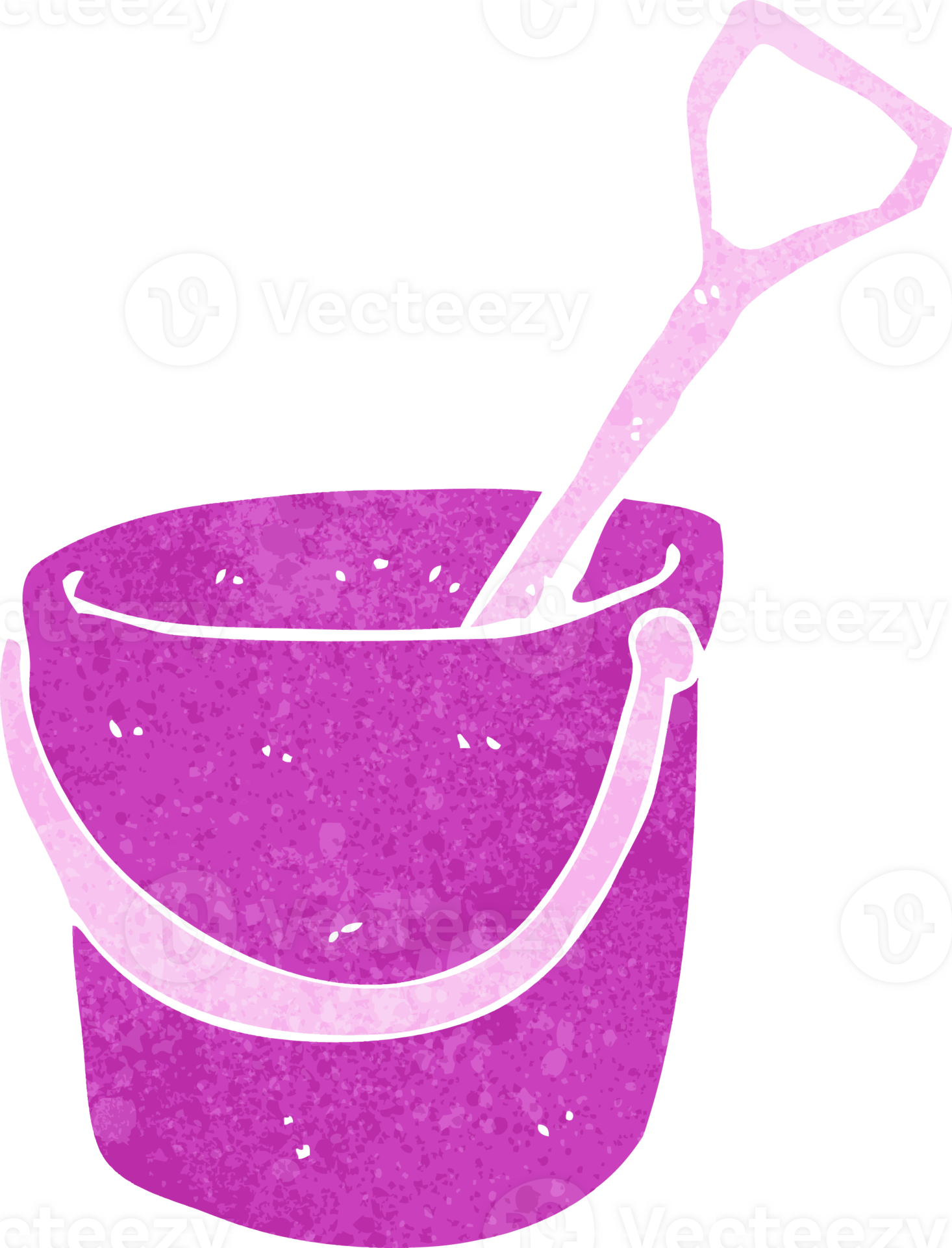 cartoon bucket and spade 45321913 PNG