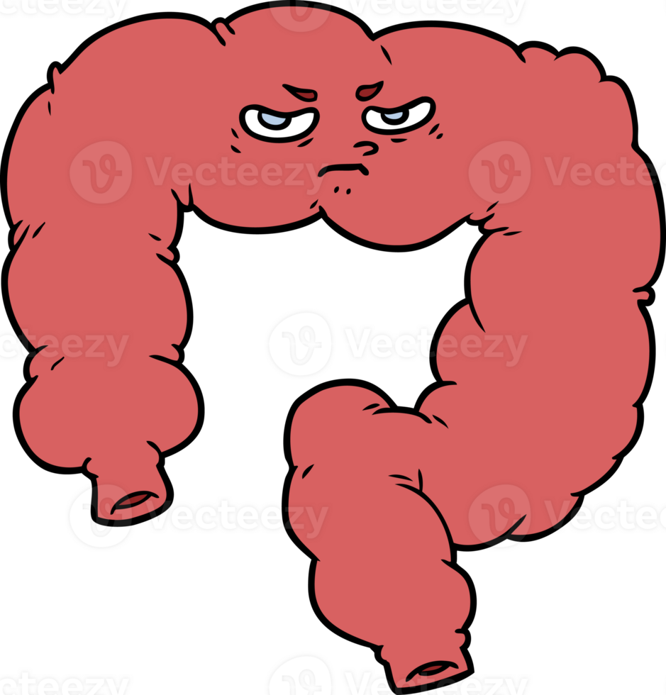 cartoon angry colon png