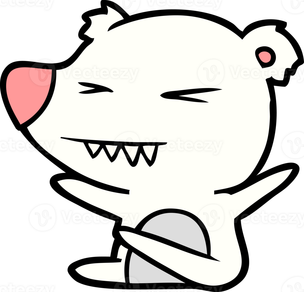 polar bear cartoon png