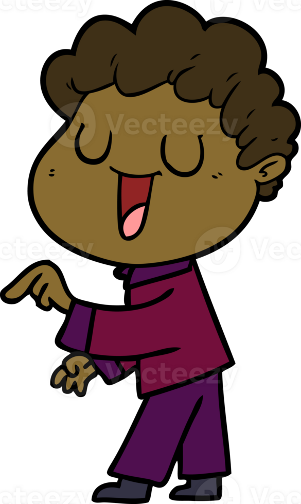 laughing cartoon man png