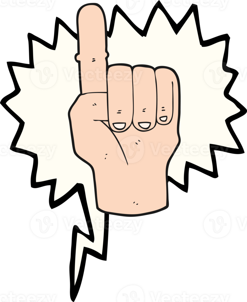 drawn speech bubble cartoon pointing finger png