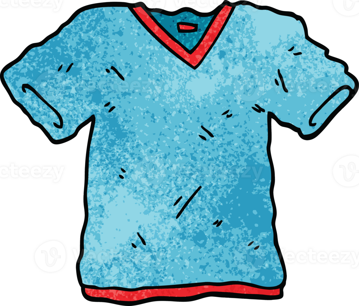 cartoon doodle tee shirt png