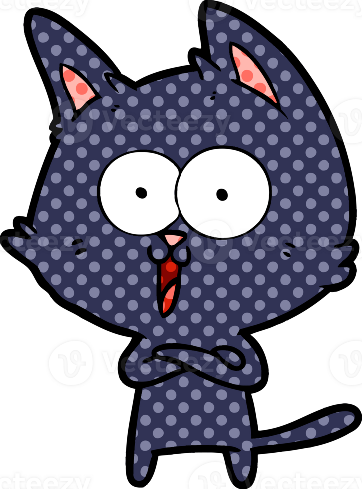 funny cartoon cat png