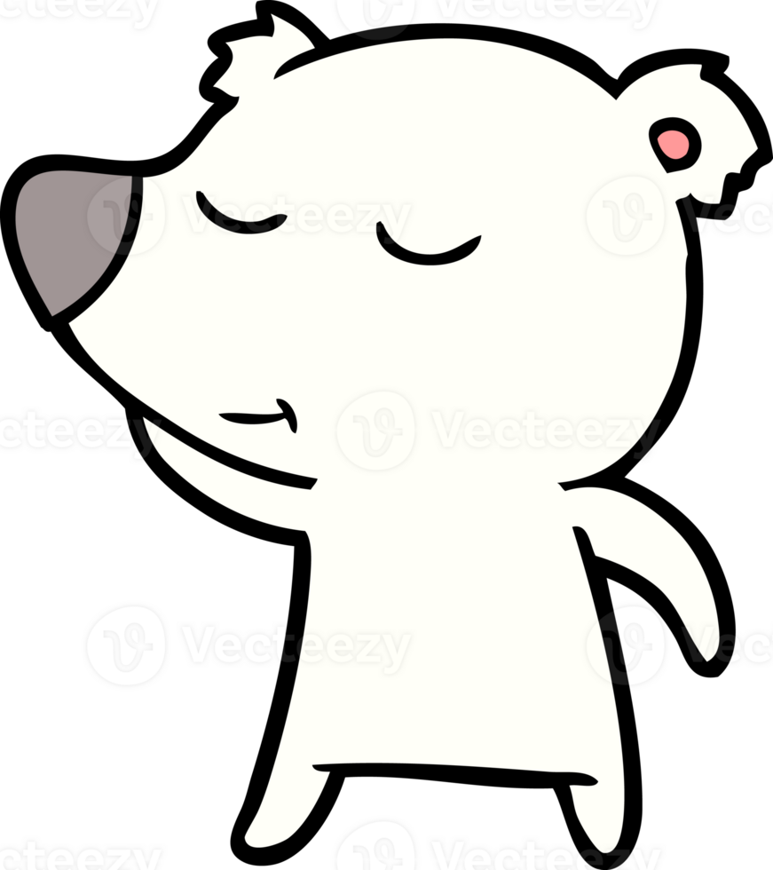 polar bear cartoon png