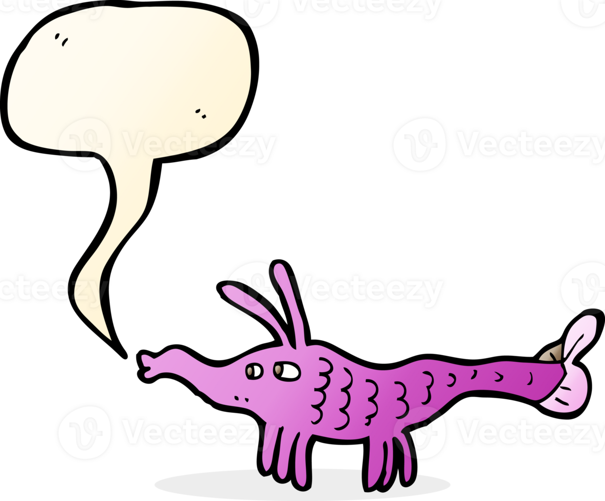 cartoon shrimp with speech bubble png