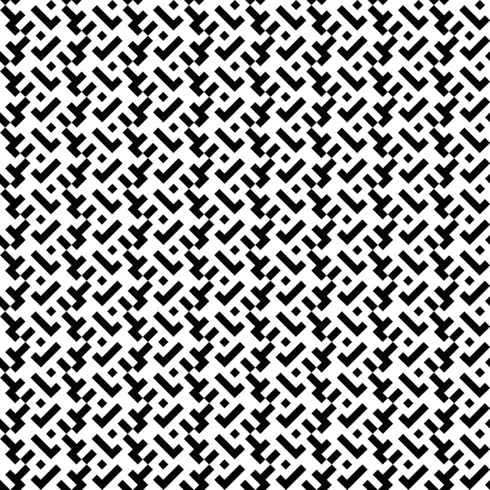 Abstract seamless diagonal black and white pattern background vector
