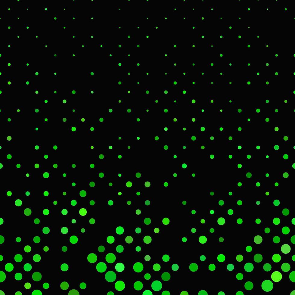 Green geometrical dot pattern background - design with small circles vector