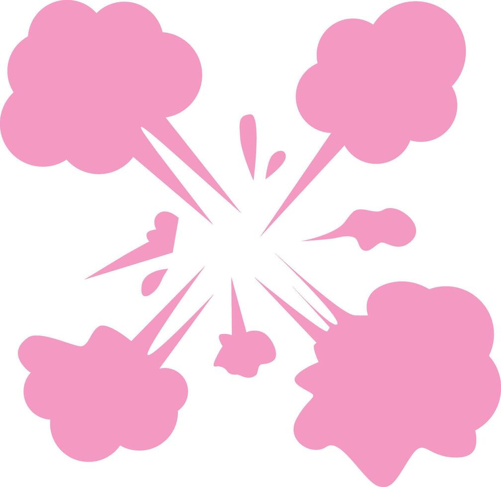 boom explotion design logo vector