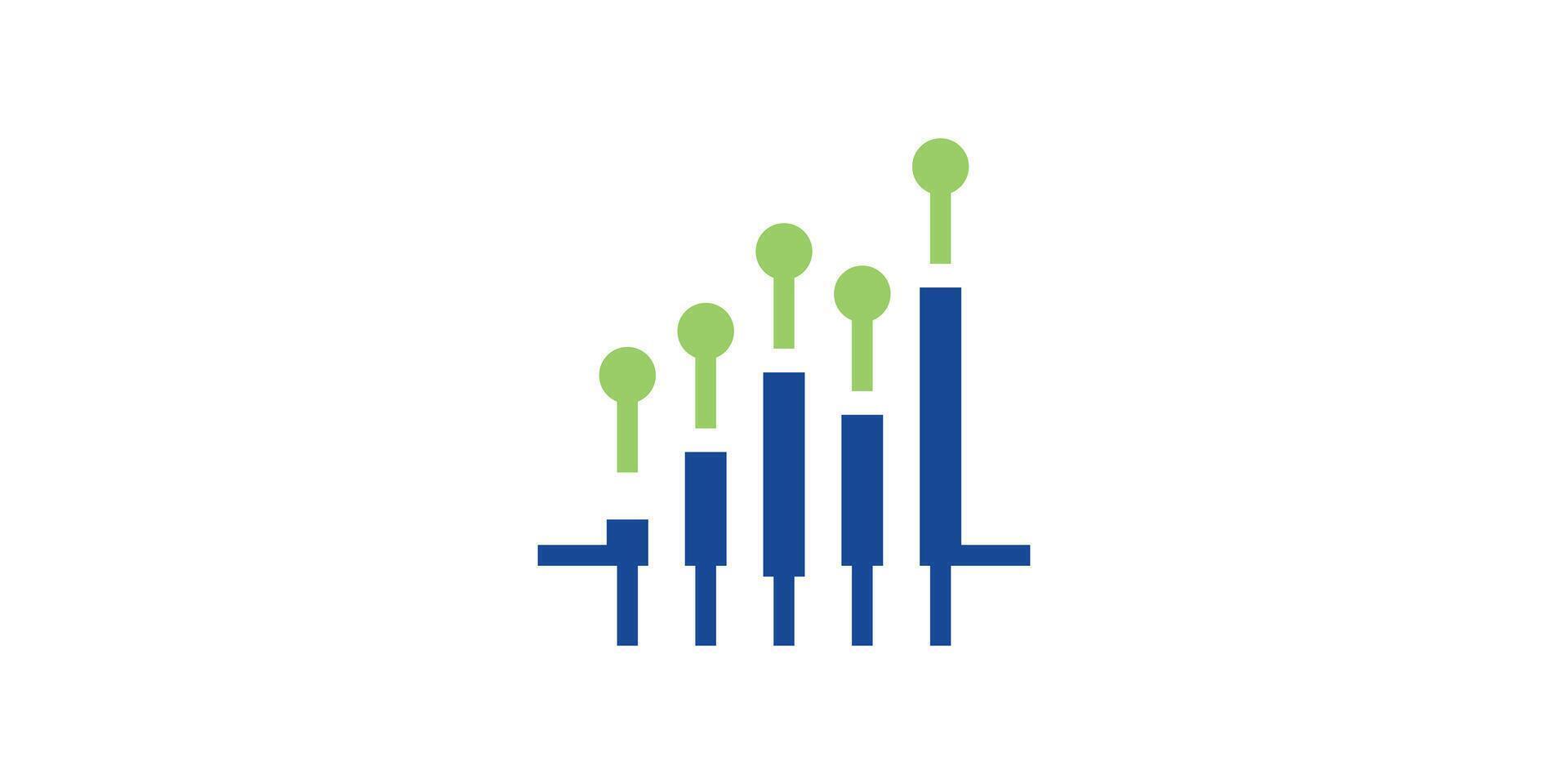 logo design trading, financial, graph, profit, growth, logo design icon, symbol, , creative idea. vector