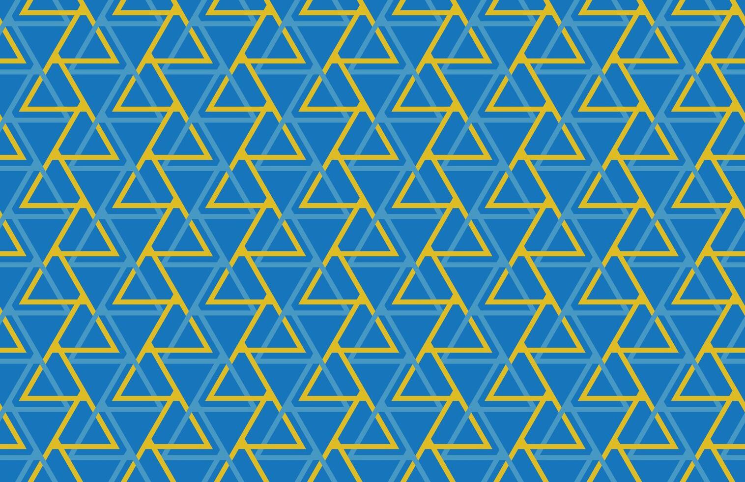 Illustration pattern, Abstract Geometric Style. Repeating of abstract triangle line on blue background. vector