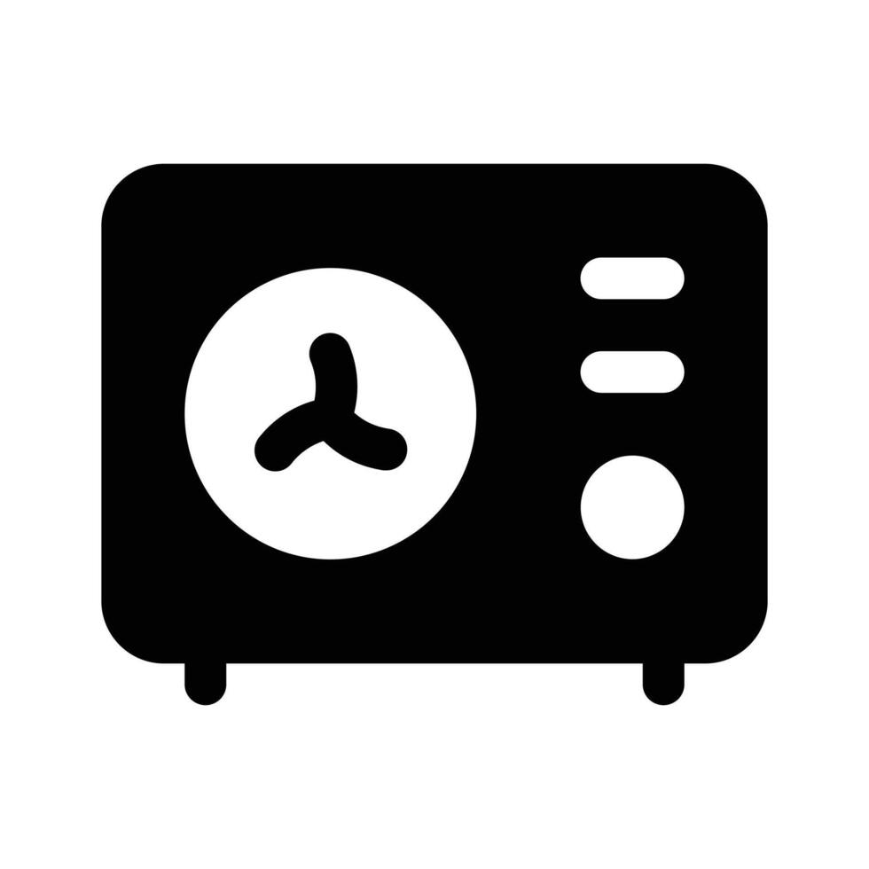 Ac outdoor unit icon in trendy style, isolated on white background vector