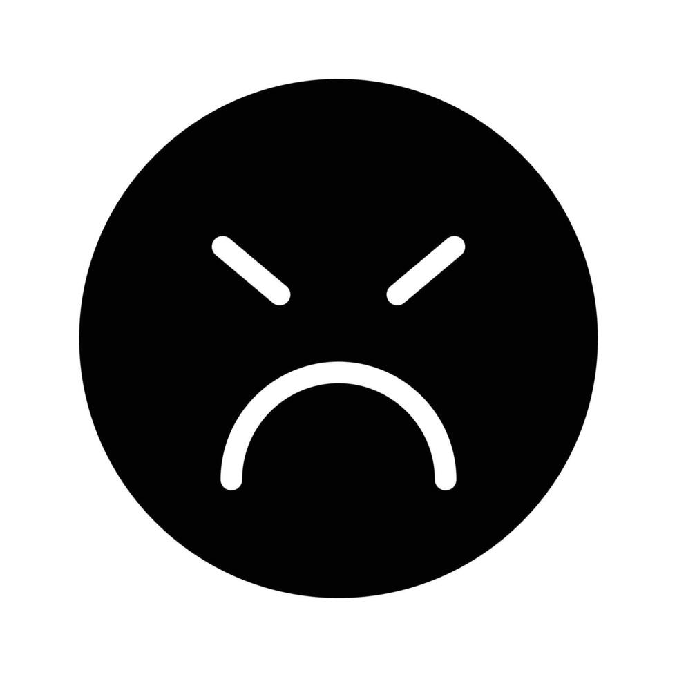 Have a look at this amazing icon of angry emoji, premium vector