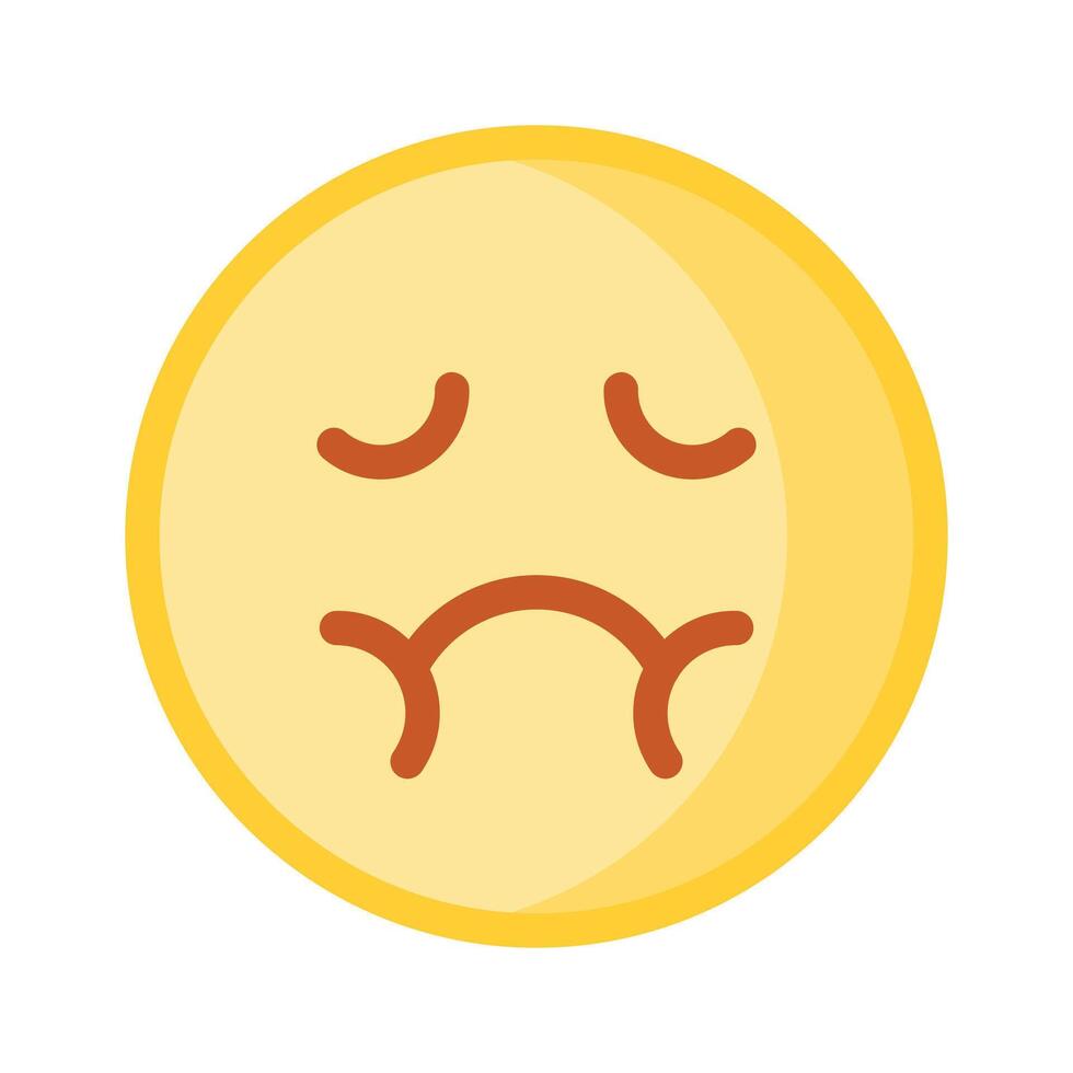 Get this beautiful and creative icon of nauseated emoji vector
