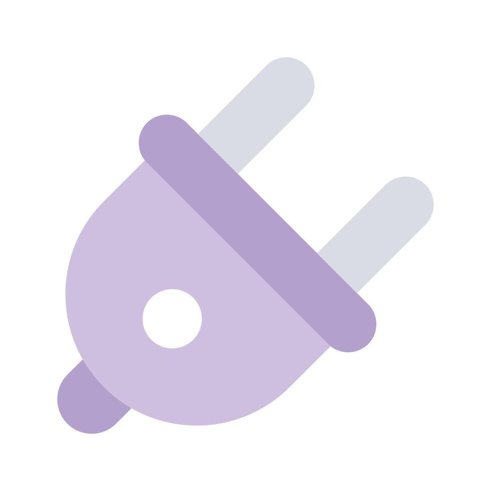 Electric plug icon design, editable of electric cord vector