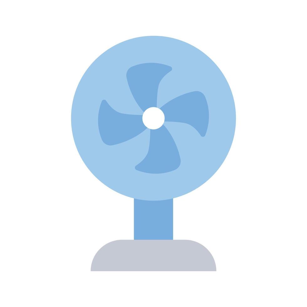 An editable of pedestal fan, home appliances icon vector