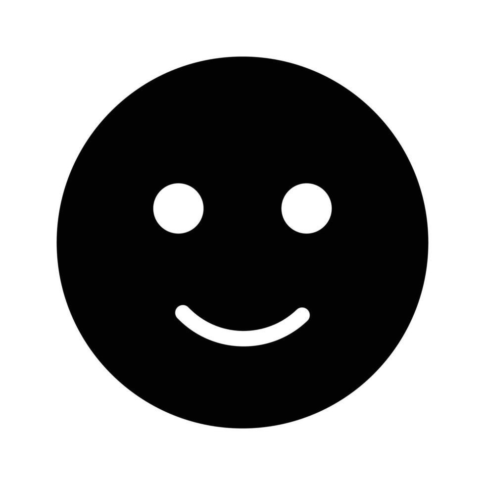 Creative of happy face emoji in modern style vector