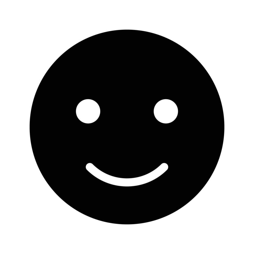 Grab this carefully crafted icon of happy emoji, ready for premium use vector