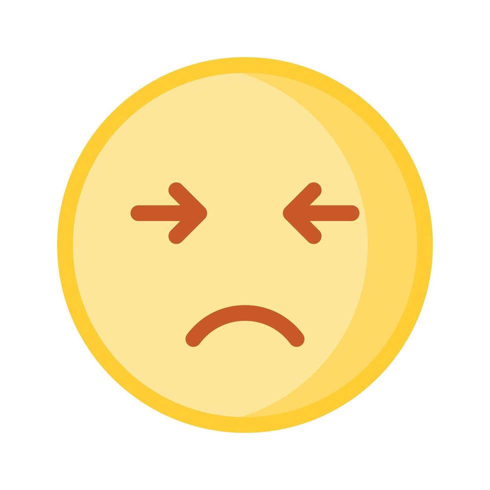 Get this amazing icon of sick emoji in modern style vector
