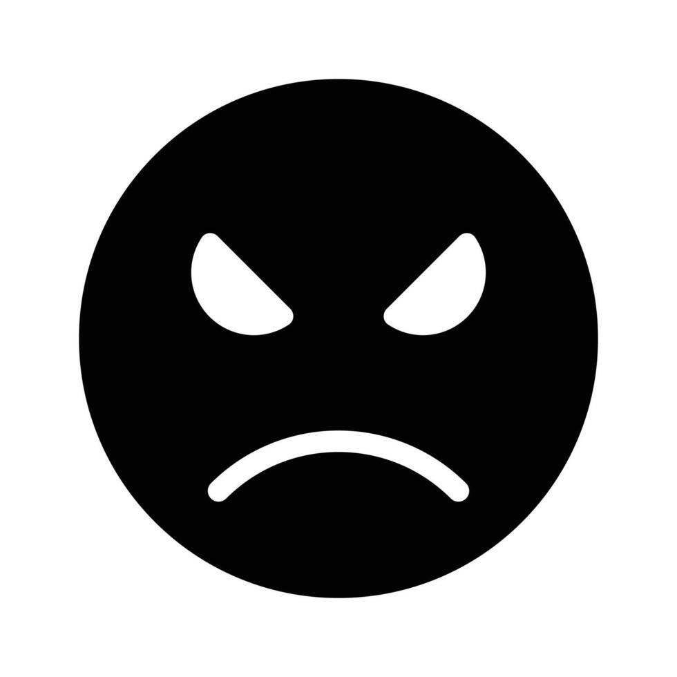 Have a look at this amazing icon of angry emoji, premium vector