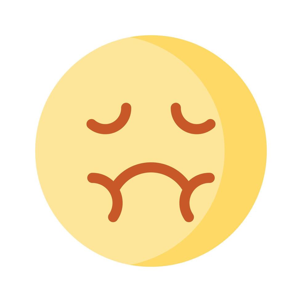 Get this beautiful and creative icon of nauseated emoji vector